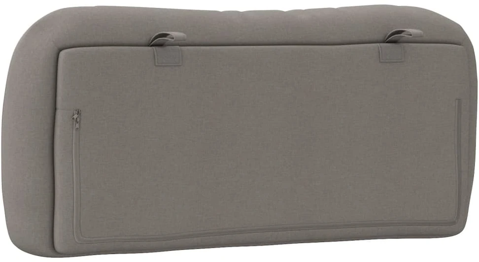Galvūgalio pagalvėlė, taupe spalvos, 90 cm, audinys