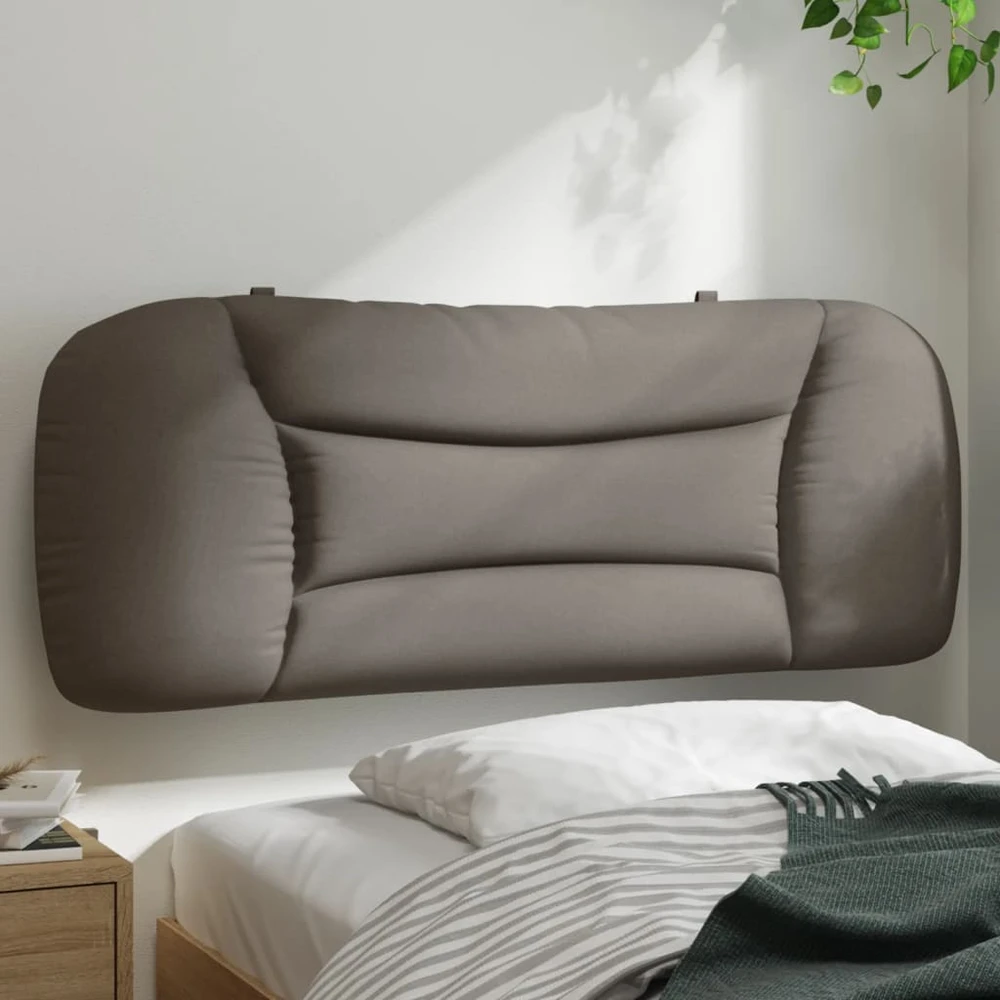 Galvūgalio pagalvėlė, taupe spalvos, 100 cm, audinys