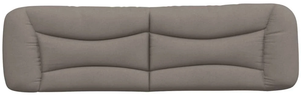 Galvūgalio pagalvėlė, taupe spalvos, 180cm, audinys