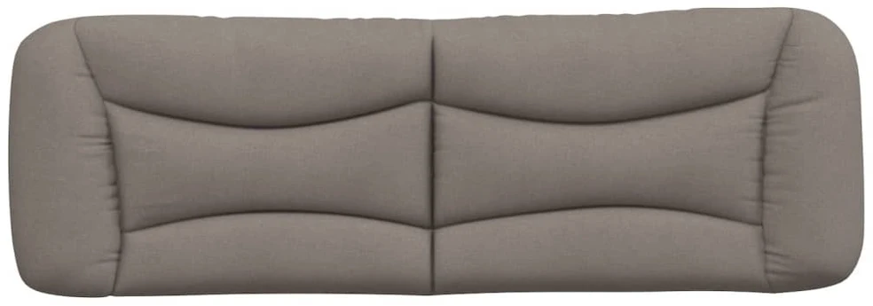 Galvūgalio pagalvėlė, taupe spalvos, 160cm, audinys