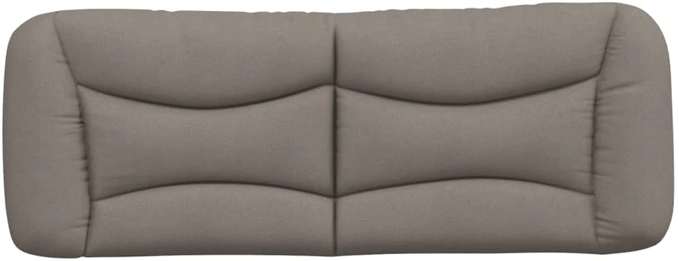 Galvūgalio pagalvėlė, taupe spalvos, 140cm, audinys