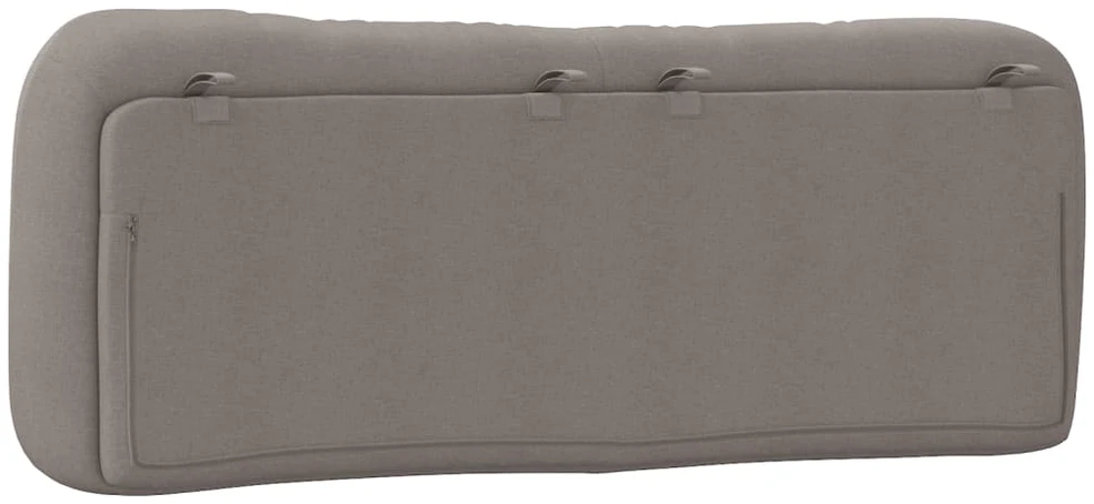 Galvūgalio pagalvėlė, taupe spalvos, 140cm, audinys