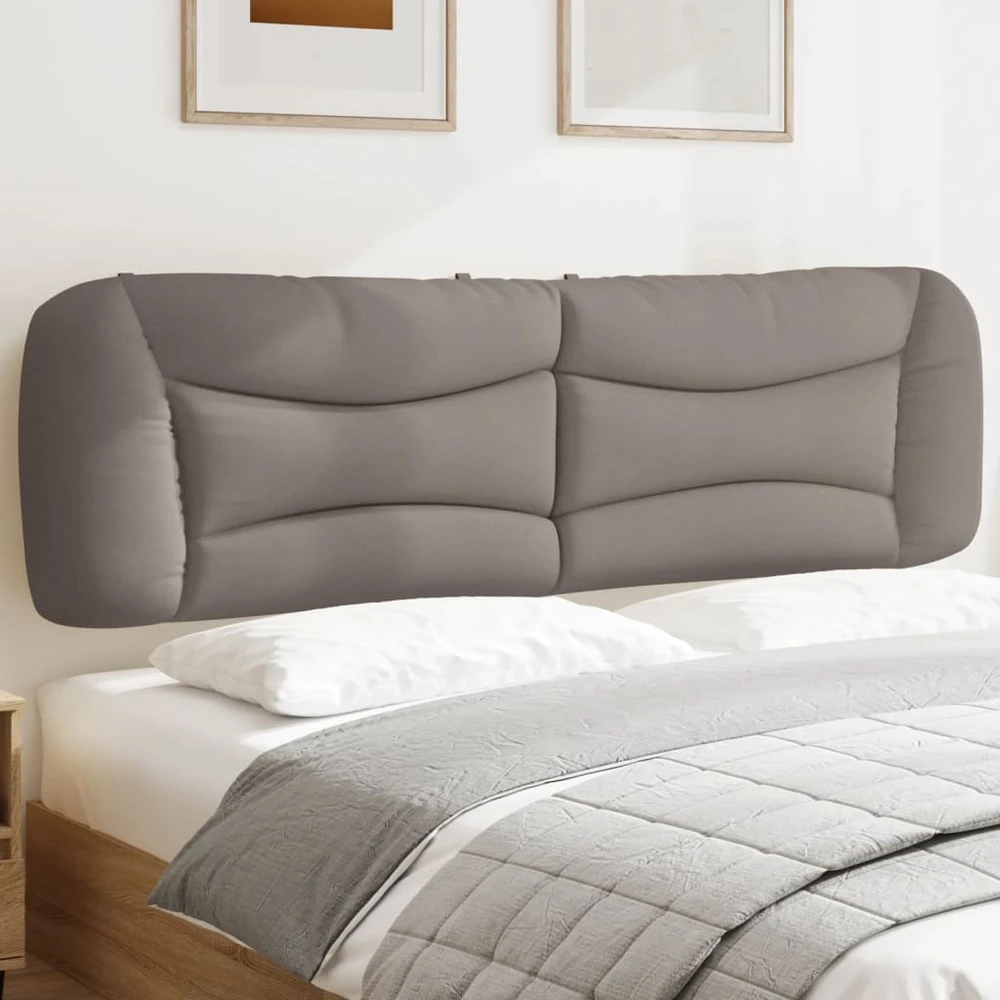 Galvūgalio pagalvėlė, taupe spalvos, 180cm, audinys