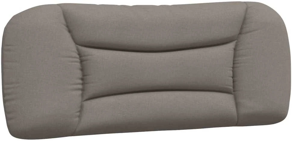 Galvūgalio pagalvėlė, taupe spalvos, 100 cm, audinys