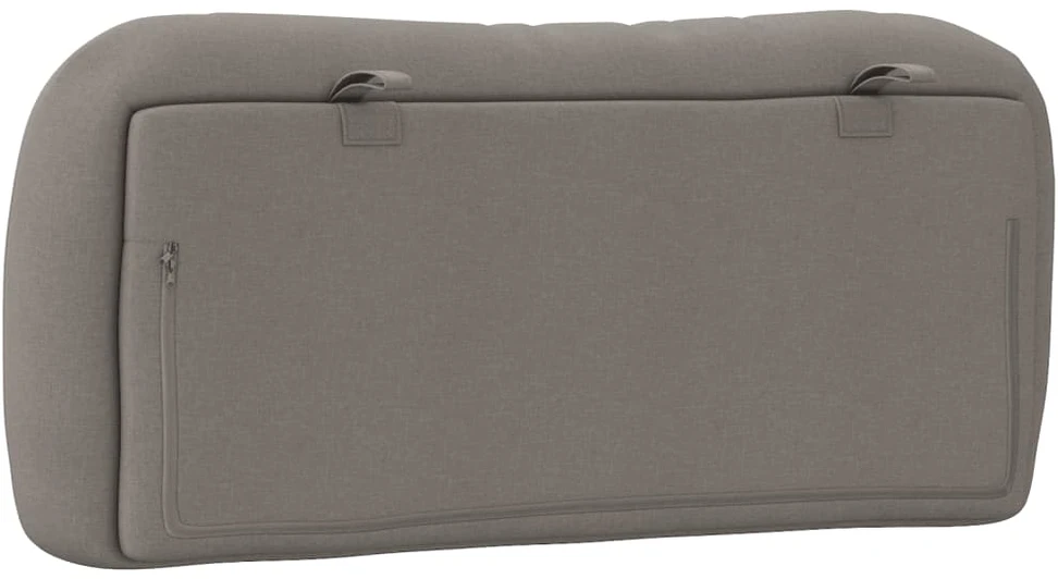 Galvūgalio pagalvėlė, taupe spalvos, 80 cm, audinys
