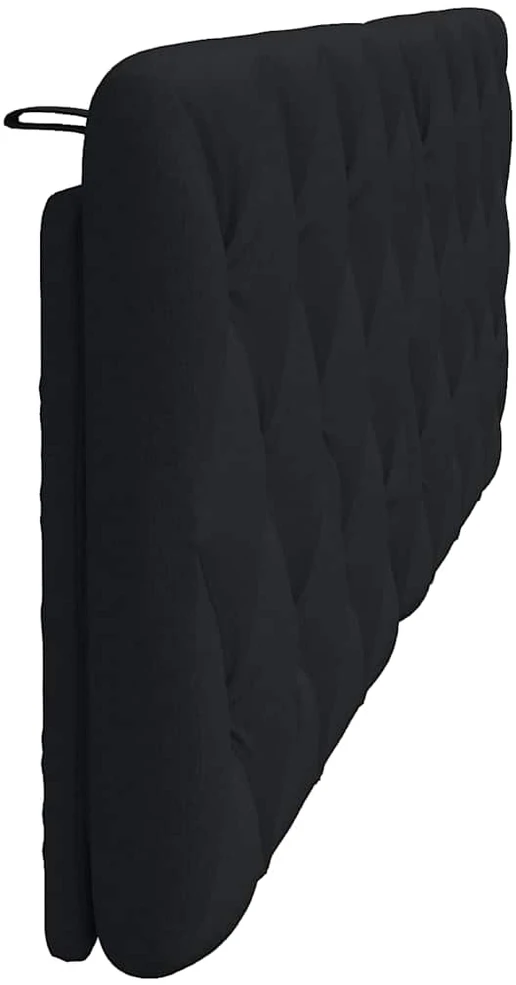 Galvūgalio pagalvėlė, juodos spalvos, 160cm, audinys