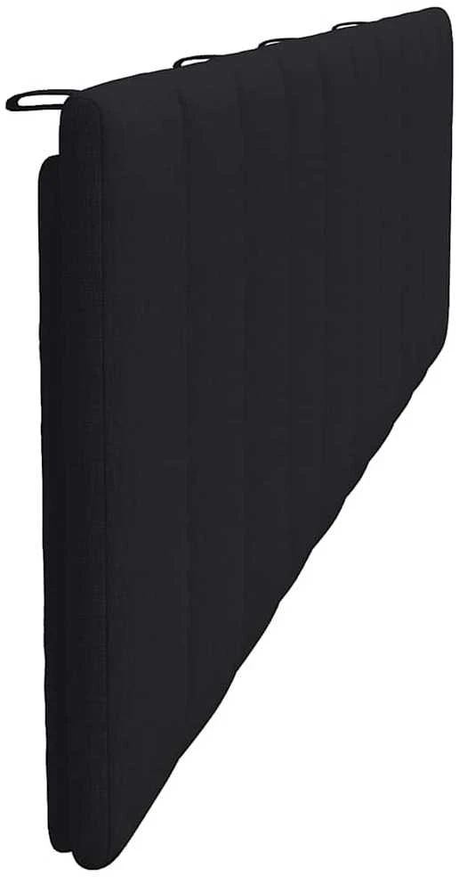 Galvūgalio pagalvėlė, juodos spalvos, 200cm, audinys