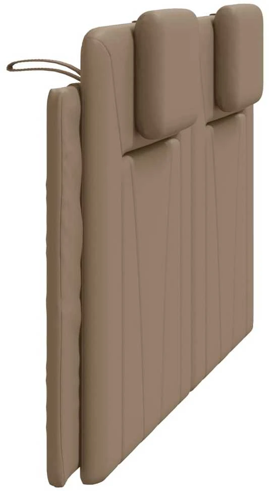 Galvūgalio pagalvėlė, Viana, kapučino spalvos, 160cm, dirbtinė oda