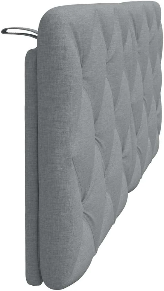 Galvūgalio pagalvėlė, šviesiai pilkos spalvos, 120cm, audinys
