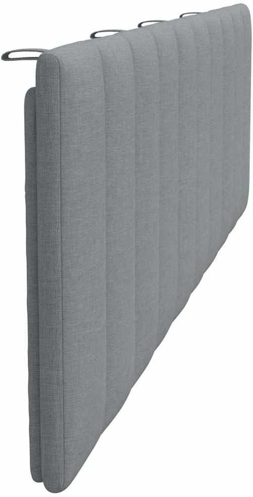 Galvūgalio pagalvėlė, Hanko, šviesiai pilkos spalvos, 180cm, audinys