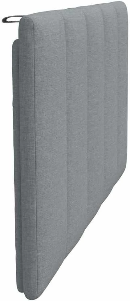Lova Galvūgalio pagalvėlė, Hanko, šviesiai pilkos spalvos, 100 cm, audinys