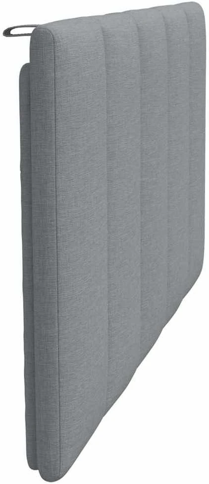 Lova Galvūgalio pagalvėlė, Hanko, šviesiai pilkos spalvos, 100 cm, audinys