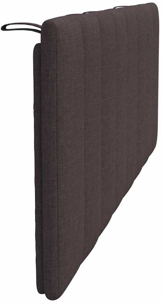 Galvūgalio pagalvėlė, Hanko, tamsiai rudos spalvos, 120cm, audinys