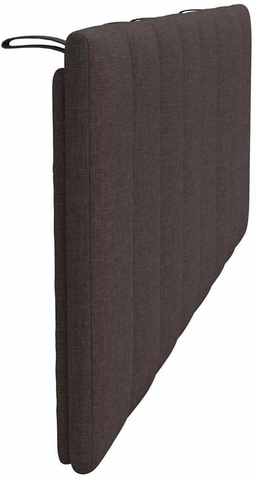Lova Galvūgalio pagalvėlė, Hanko, tamsiai rudos spalvos, 140cm, audinys