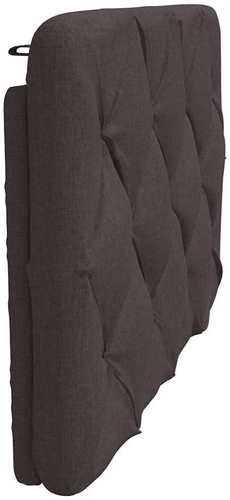 Galvūgalio pagalvėlė, tamsiai rudos spalvos, 90 cm, audinys