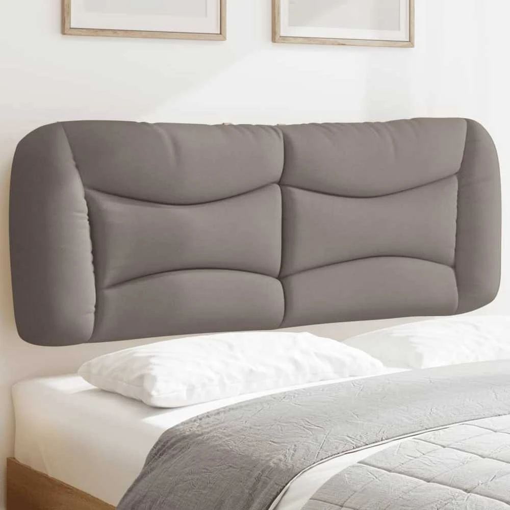 Galvūgalio pagalvėlė, taupe spalvos, 120cm, audinys