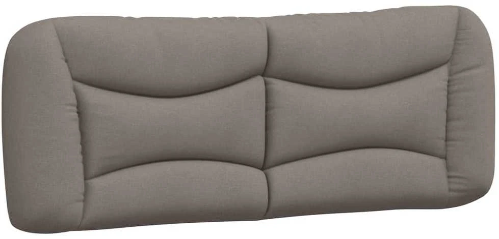 Galvūgalio pagalvėlė, taupe spalvos, 120cm, audinys