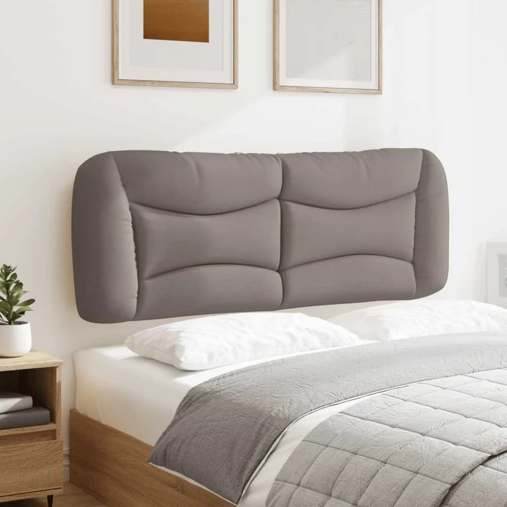 Galvūgalio pagalvėlė, taupe spalvos, 120cm, audinys