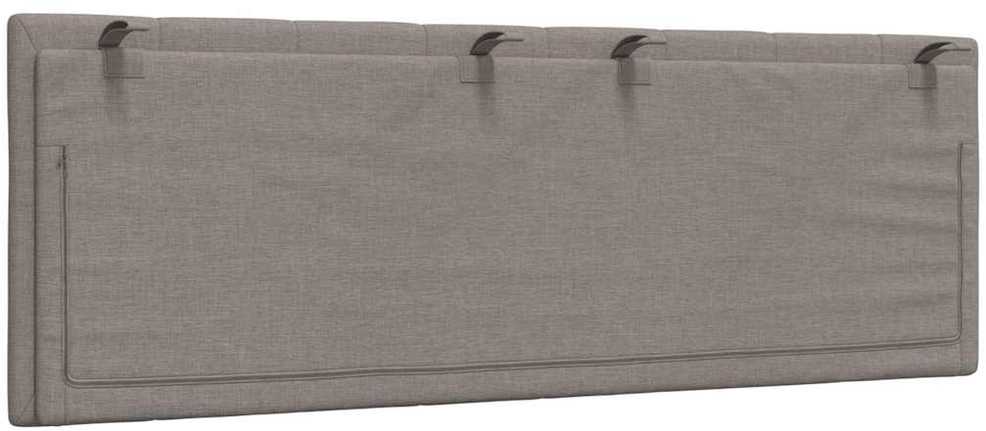 Galvūgalio pagalvėlė, Hanko, taupe spalvos, 120cm, audinys