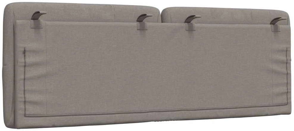 Galvūgalio pagalvėlė, taupe spalvos, 140cm, audinys