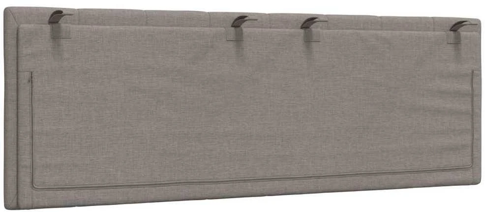 Galvūgalio pagalvėlė, Hanko, taupe spalvos, 140cm, audinys