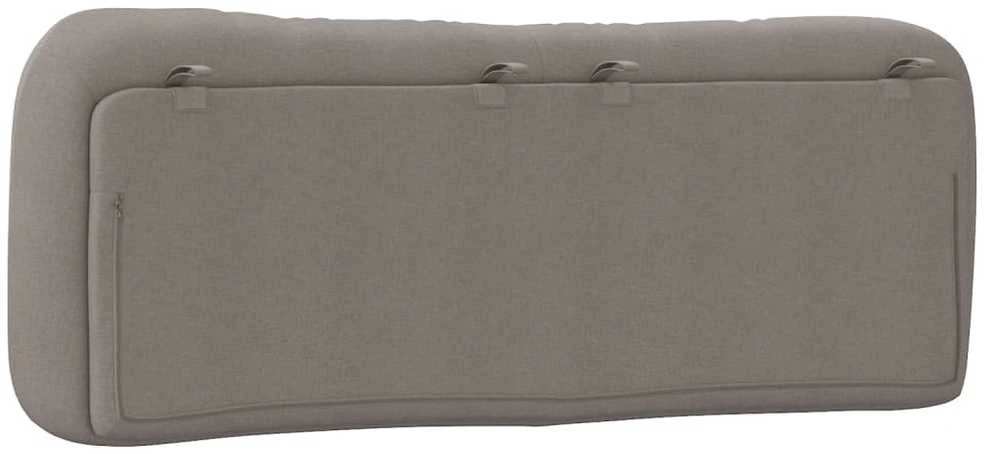 Galvūgalio pagalvėlė, taupe spalvos, 140cm, audinys