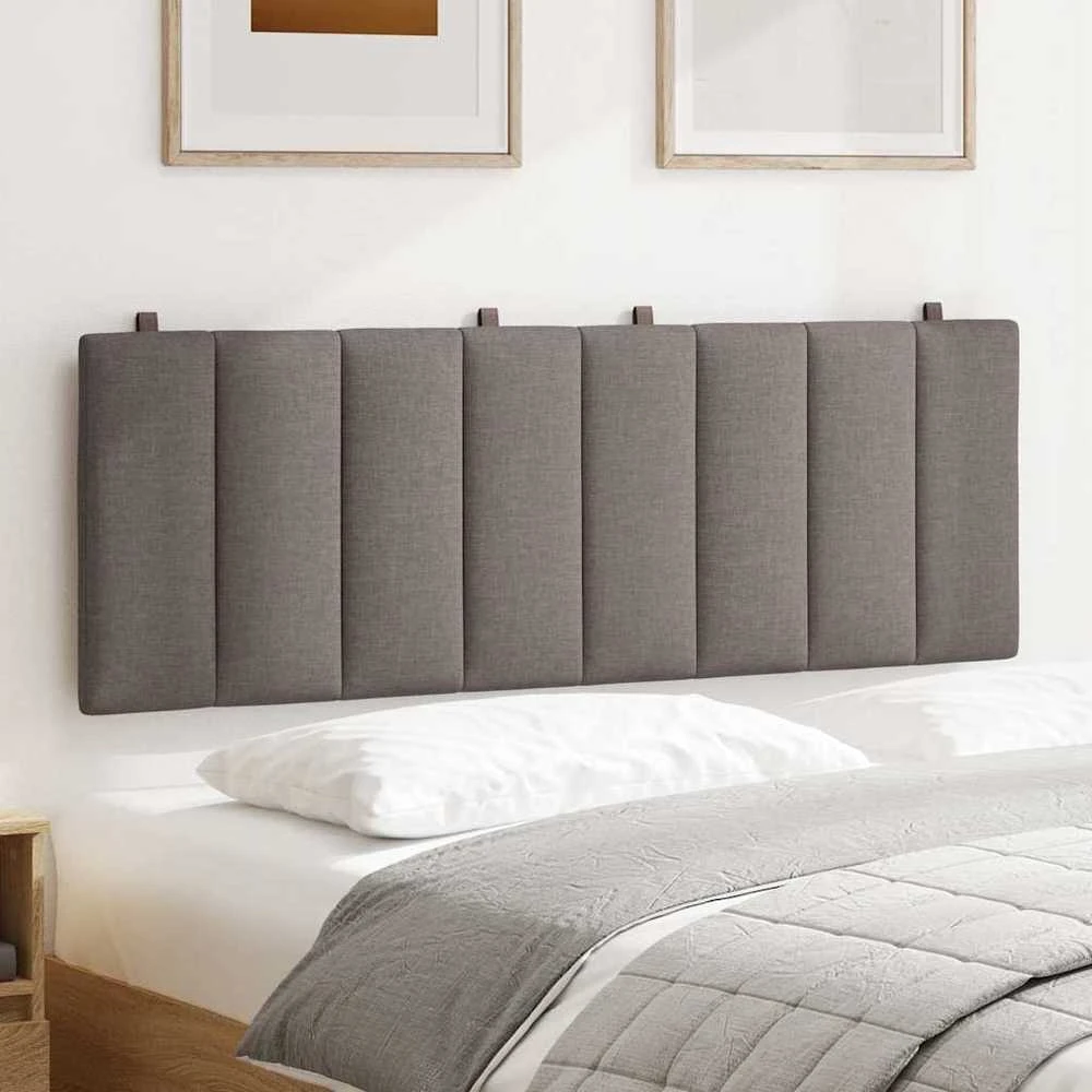 Galvūgalio pagalvėlė, Hanko, taupe spalvos, 140cm, audinys