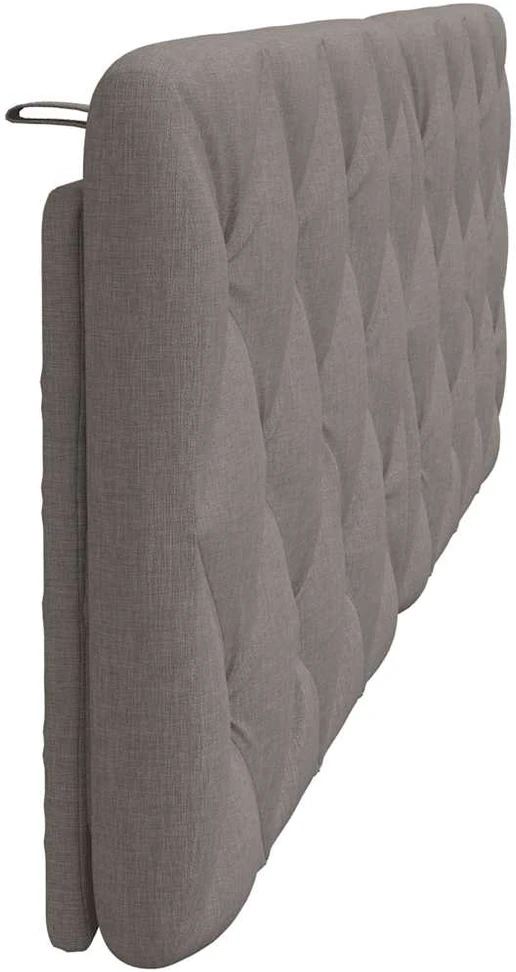 Galvūgalio pagalvėlė, taupe spalvos, 160cm, audinys