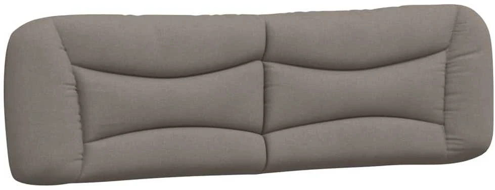 Galvūgalio pagalvėlė, taupe spalvos, 180cm, audinys