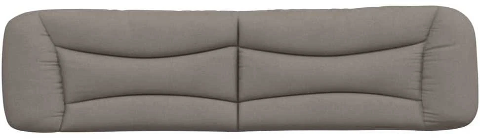 Galvūgalio pagalvėlė, taupe spalvos, 200cm, audinys