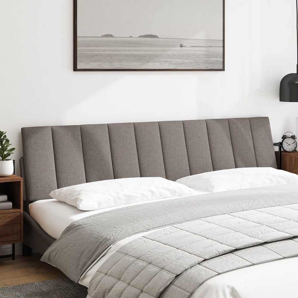 Galvūgalio pagalvėlė, taupe spalvos, 200cm, audinys