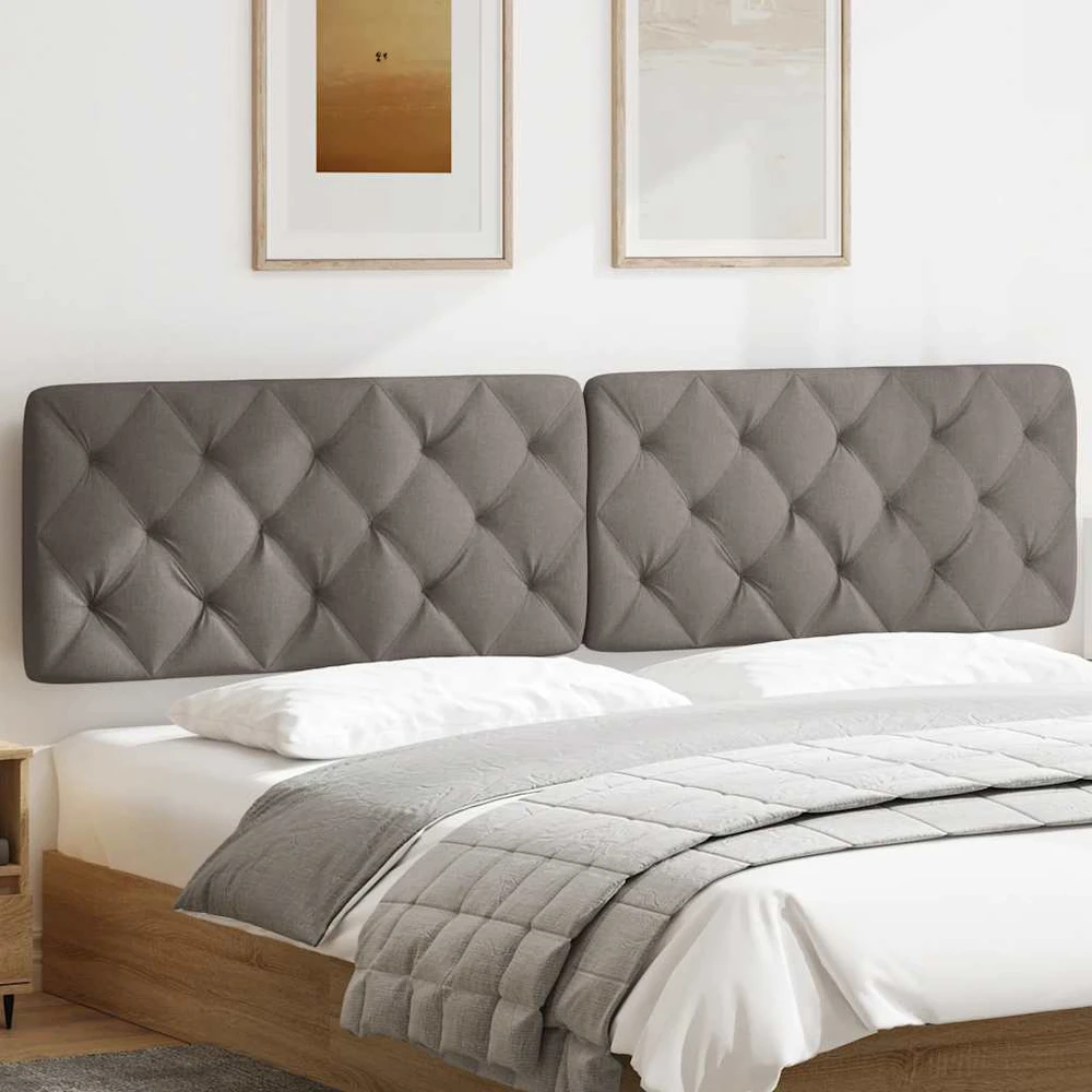 Galvūgalio pagalvėlė, taupe spalvos, 200cm, audinys