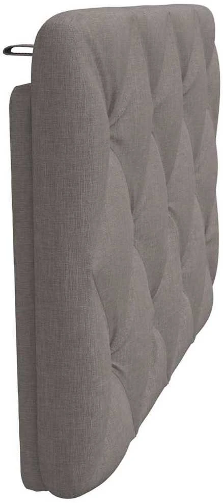 Galvūgalio pagalvėlė, taupe spalvos, 80 cm, audinys