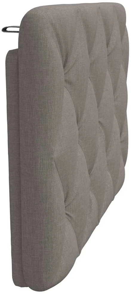 Galvūgalio pagalvėlė, taupe spalvos, 90 cm, audinys