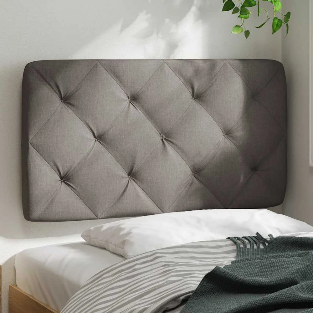 Galvūgalio pagalvėlė, taupe spalvos, 90 cm, audinys