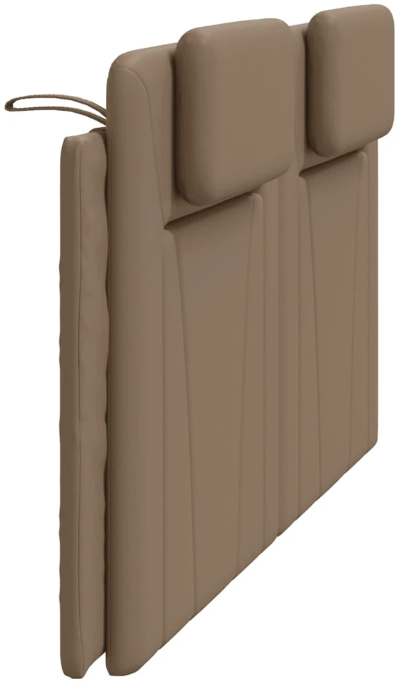 Galvūgalio pagalvėlė, Viana, kapučino spalvos, 180cm, dirbtinė oda