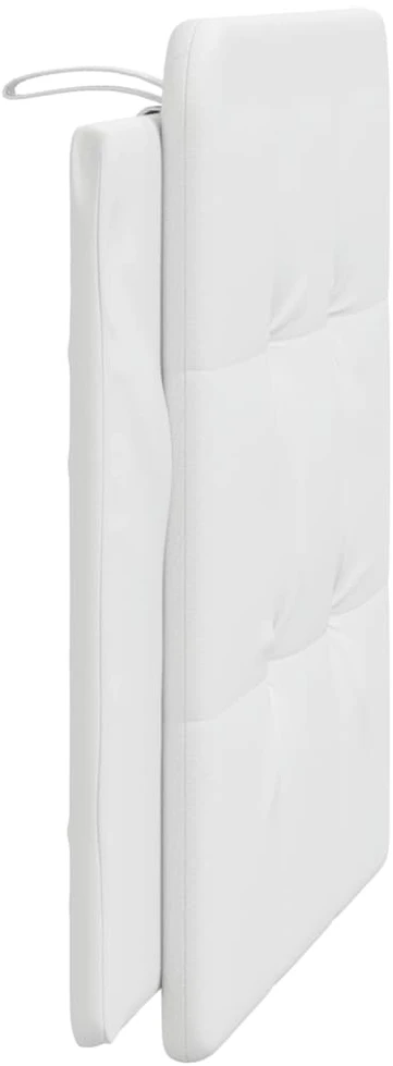 Galvūgalio pagalvėlė Zadar, balta, 100 cm, dirbtinė oda