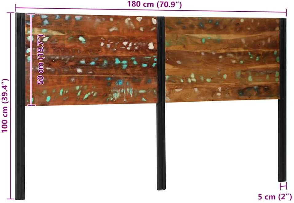 Galvūgalis, 180cm, perdirbta mediena ir geležis