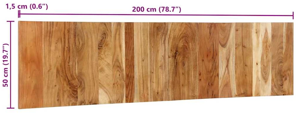 galvūgalis 200 cm Akacijos masyvo