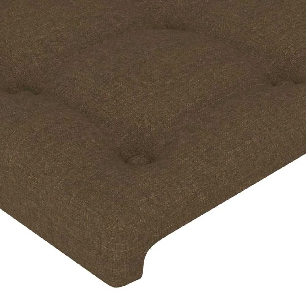 Galvūgalis, 2vnt.,tamsiai rudos spalvos,90x5x78/88cm, audinys