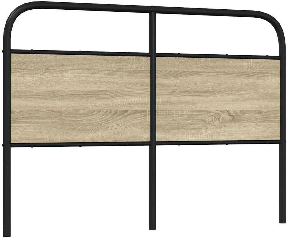 Pakaitinis galvūgalis, ąžuolo spalvos, 120 cm, plienas ir mediena