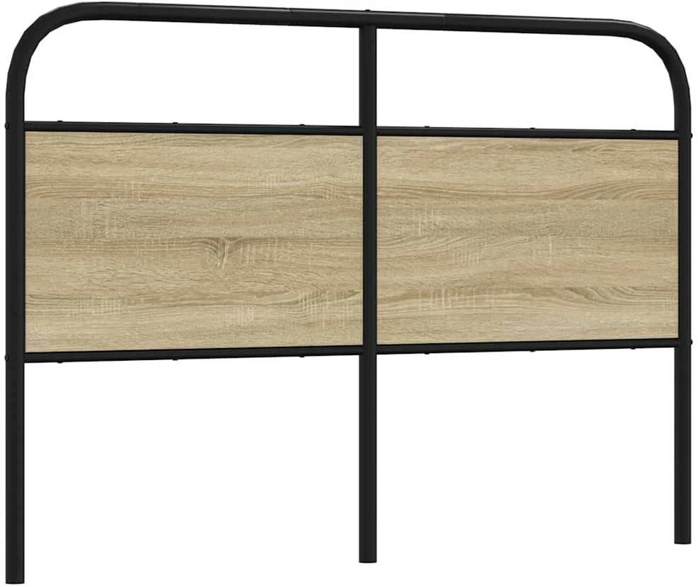 Pakaitinis galvūgalis, ąžuolo spalvos, 120 cm, plienas ir mediena