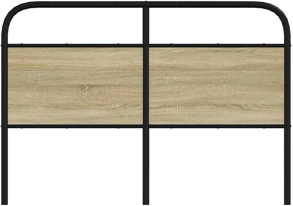 Pakaitinis galvūgalis, ąžuolo spalvos, 120 cm, plienas ir mediena