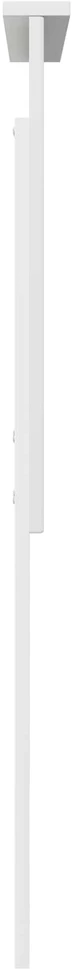 Galvūgalis Baltas 100 cm Dirbtinė mediena