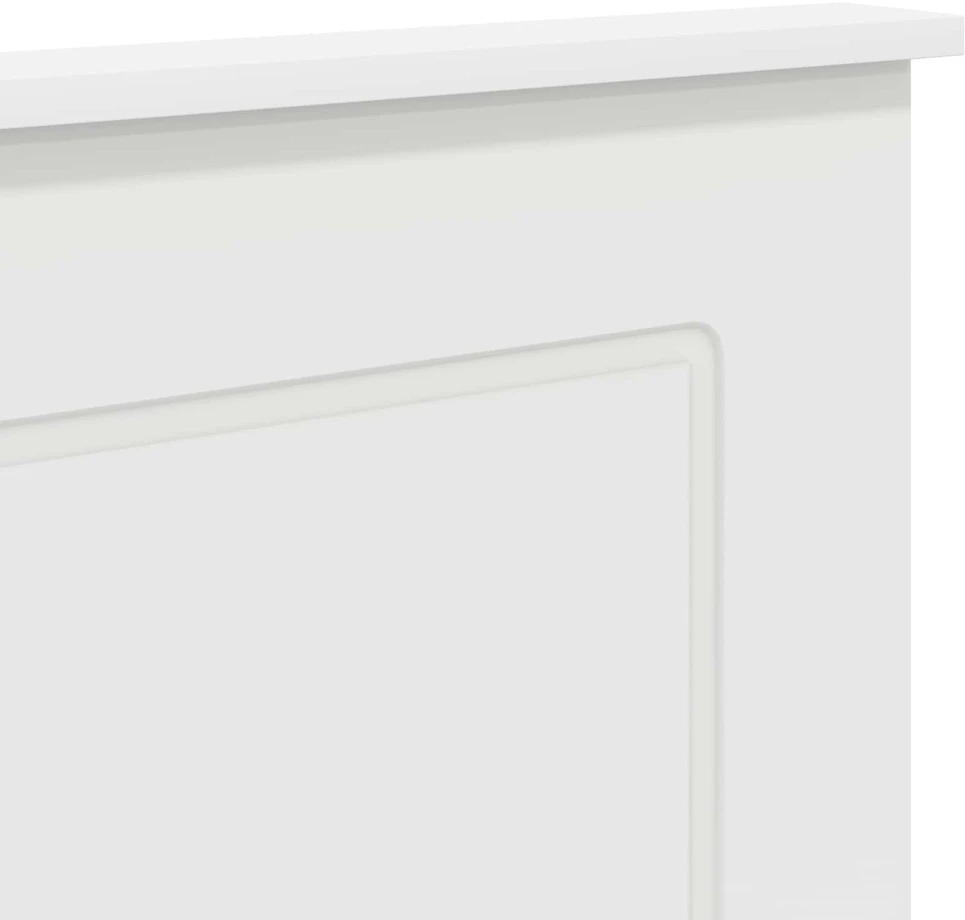 Galvūgalis Baltas 100 cm Dirbtinė mediena