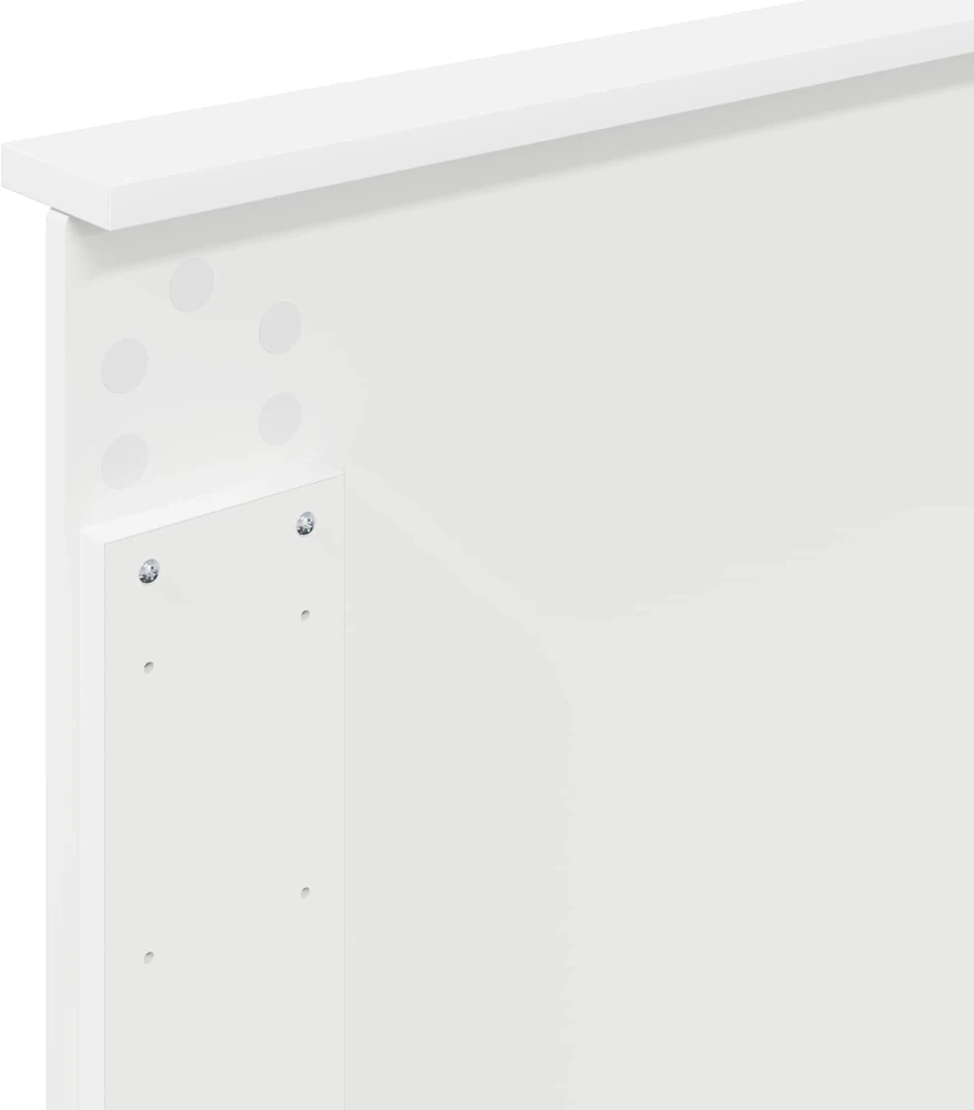 Galvūgalis Baltas 100 cm Dirbtinė mediena