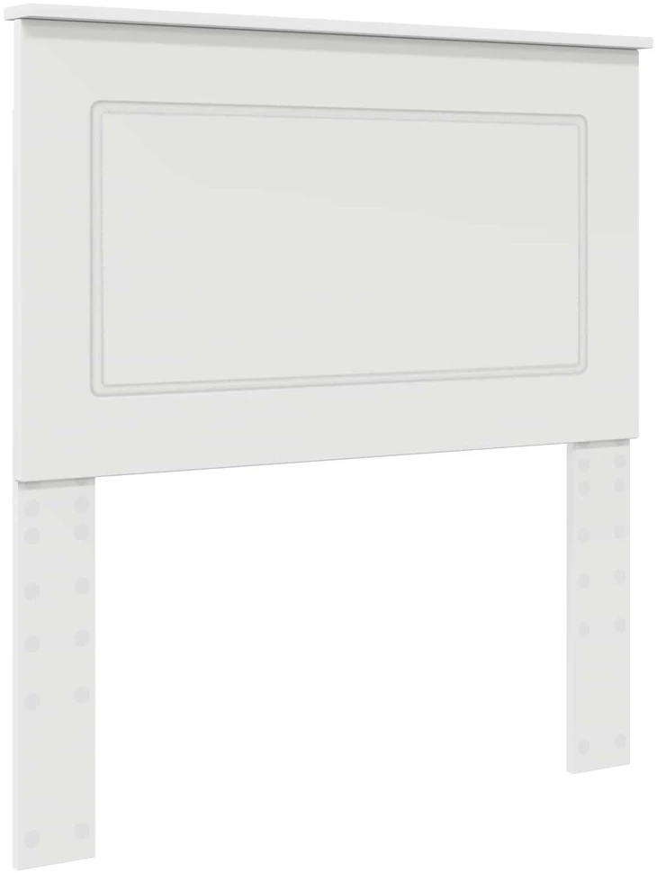 Galvūgalis Baltas 100 cm Dirbtinė mediena