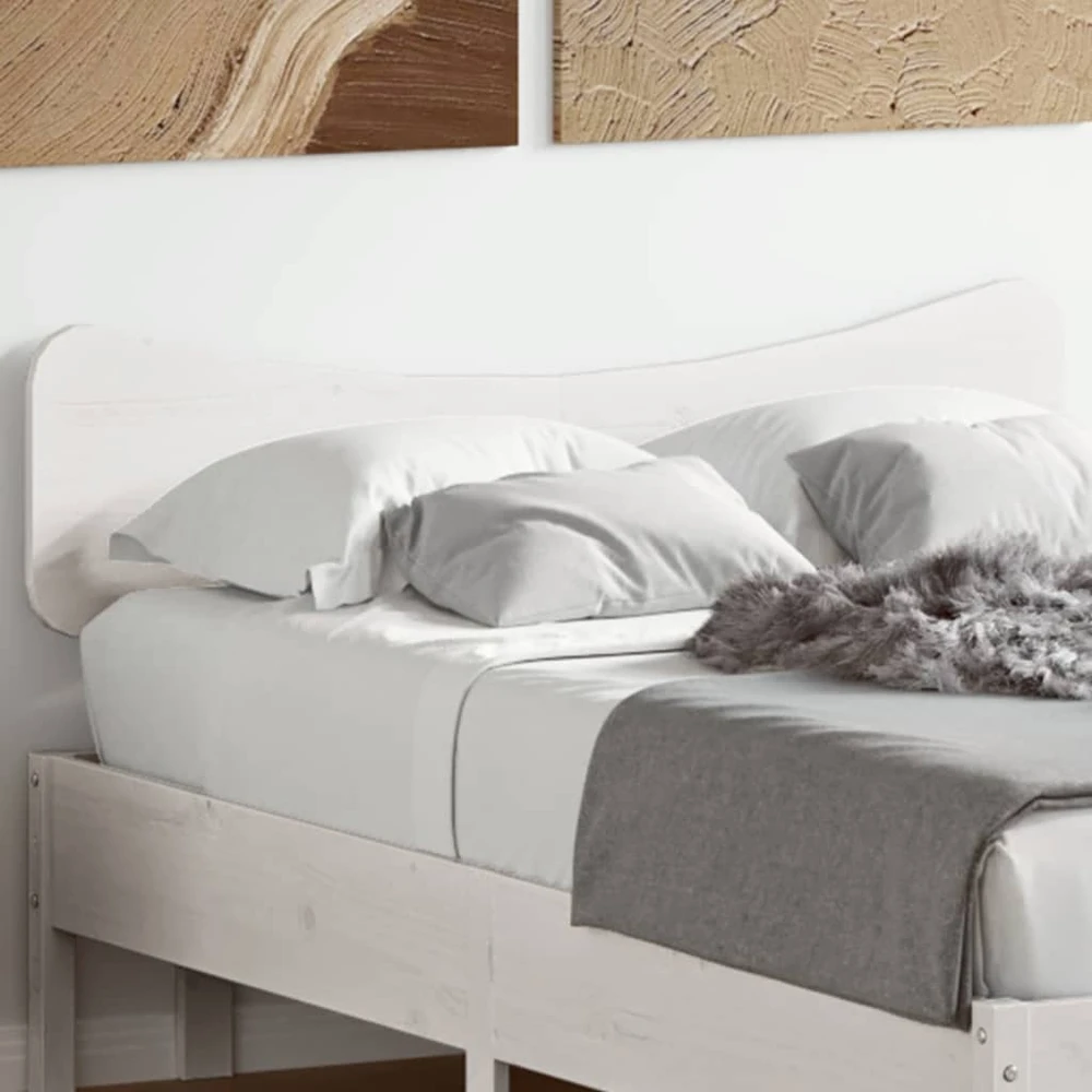 Galvūgalis, baltos spalvos, 120cm, pušies medienos masyvas