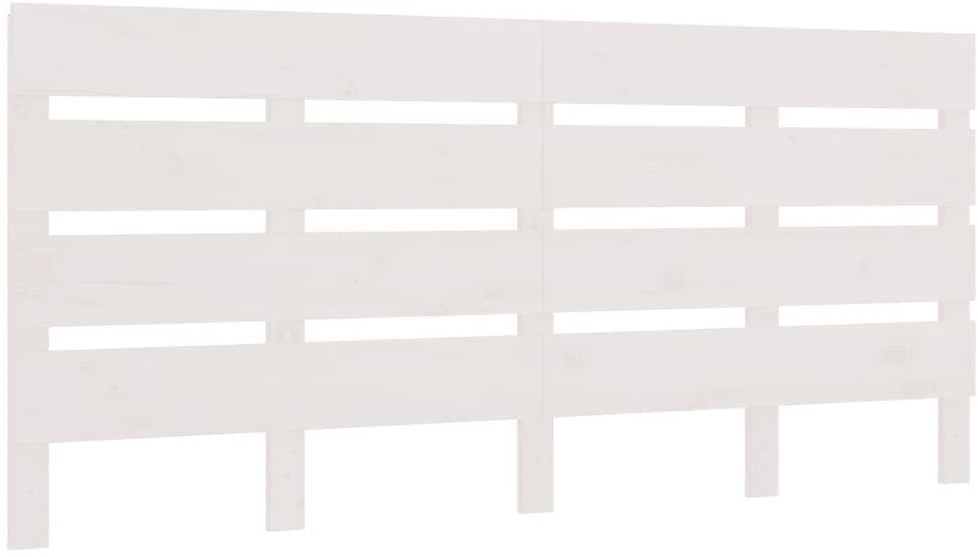 Galvūgalis, baltos spalvos, 120x3x80cm, pušies medienos masyvas