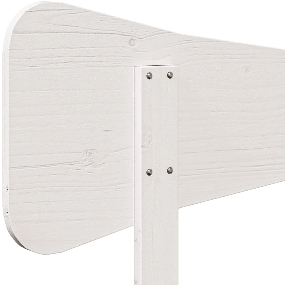 Galvūgalis, baltos spalvos, 135cm, pušies medienos masyvas